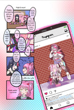 Load image into Gallery viewer, Custom full color manga page
