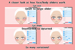 Load image into Gallery viewer, Customizable premade LIVE2D half body model - fully rigged &amp; ready to use - Infinite combinations for body shape, face, clothes etc.
