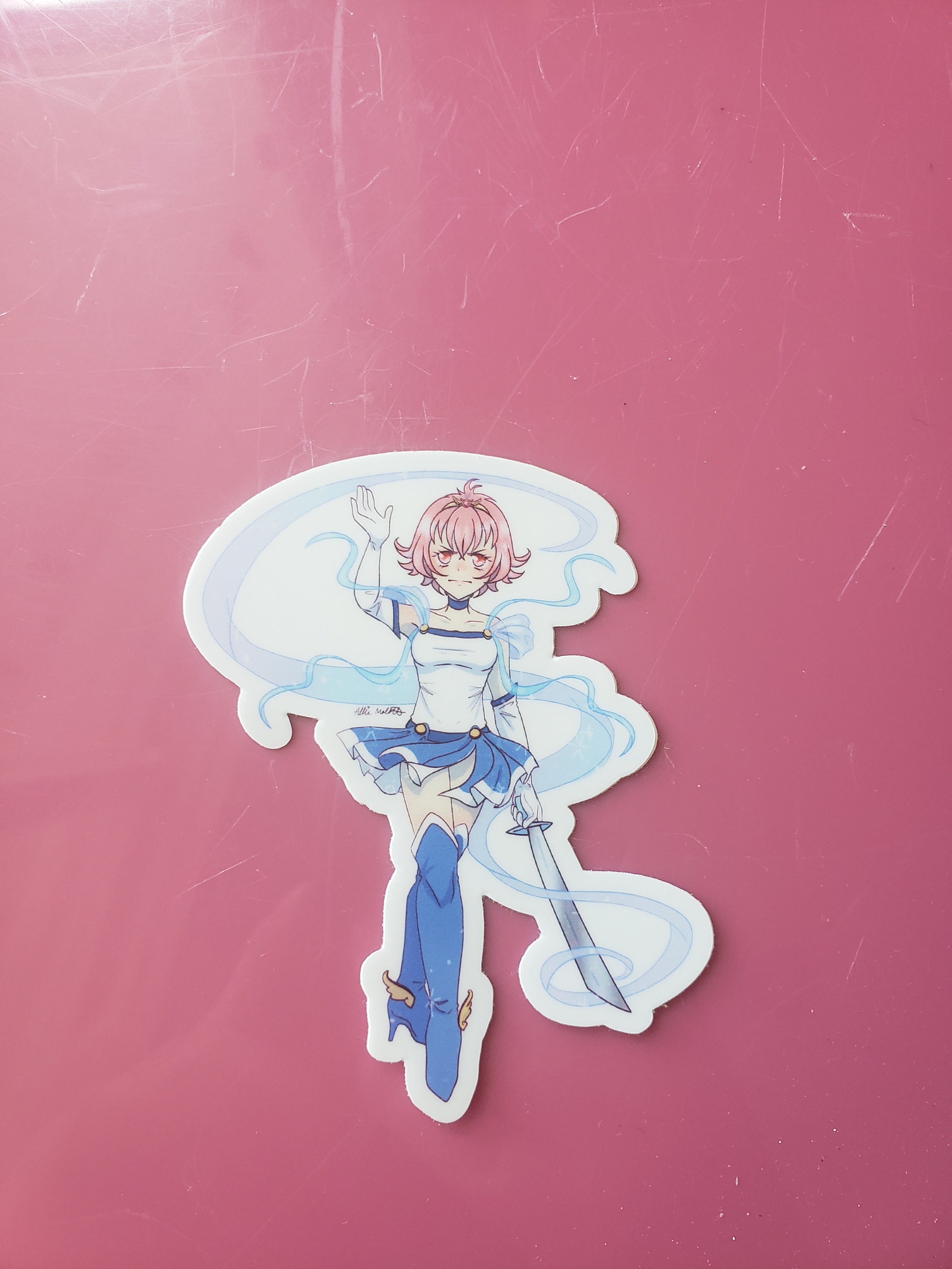 Vinyl sticker Pretear of Wind magical girl new legend of snow white anime manga art 3 inch