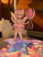 Load image into Gallery viewer, 5 inch acrylic standee of VTuber and original manga character Magical Princess Sky
