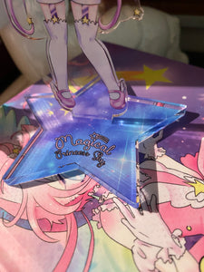 5 inch acrylic standee of VTuber and original manga character Magical Princess Sky