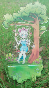 Sky 6 inch acrylic standee