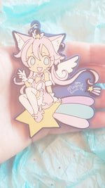 Load image into Gallery viewer, Magical Princess 3 inch PVC charm Keychain
