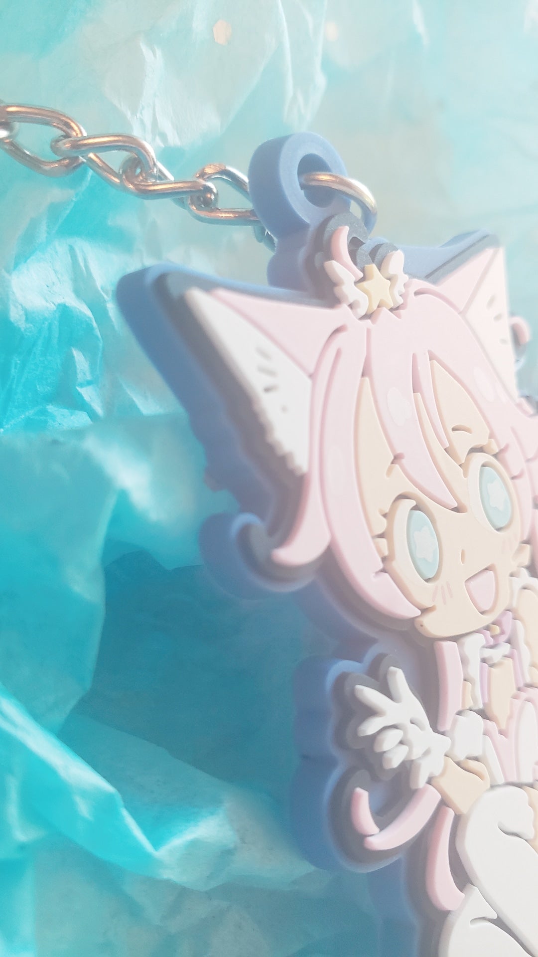 Magical Princess 3 inch PVC charm Keychain