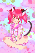 Load image into Gallery viewer, Custom Tokyo mew mew wand print Pajama set
