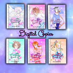 Load image into Gallery viewer, Digital PDF Magical Princess Sky original manga bundle volumes 1-7
