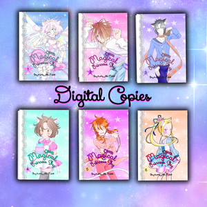Digital PDF Magical Princess Sky original manga bundle volumes 1-7