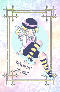 Kawaii 1920's Monthly Planner / calendar- kawaii, pastel, manga, 1920s, Art deco, flapper girls theme.