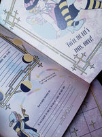 Load image into Gallery viewer, Kawaii 1920&#39;s Monthly Planner / calendar- kawaii, pastel, manga, 1920s, Art deco, flapper girls theme.
