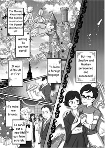 Custom wedding love story manga comic page commission